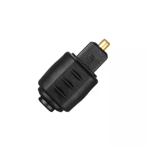 New Optical Audio Adapter 3.5mm Female Jack Plug to Digital Toslink Male - Picture 1 of 7