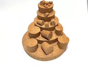 Tapered Cork Stoppers Lids Bungs Tops Large & Small 70+ Sizes 4mm to 210mm - Picture 1 of 4