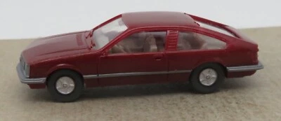 Micro WIKING Ho 1/87 Opel Monza Rosso Castano Beige No. Box - Immagine 1 di 4