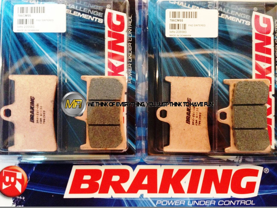 PER YAMAHA YZF R6 600 2012 12 PASTIGLIE ANTERIORE SINTERIZZATE FRENO BRAKING CM5 Foto 1 de 1