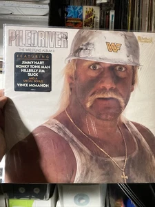 RARO PILEDRIVER x The Wrestling Album II Hulk Hogan. Vinilo 1987 Hype Shrink en muy buen estado - Imagen 1 de 4
