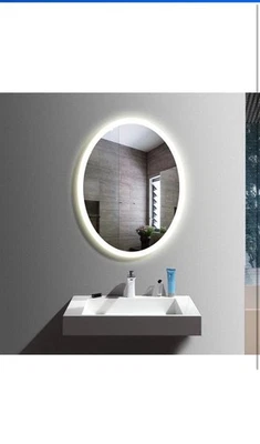 Ketcham Ell-2030 20" X 30" Ellipse Oval Led Mirror - Image 1 of 3