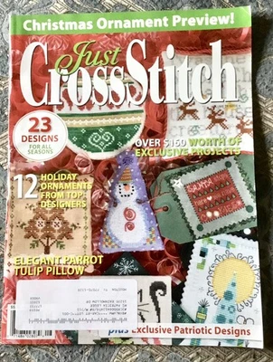 Adornos de Navidad punto de cruz justo vista previa - 23 diseños + proyectos 2010 Foto 1 de 4