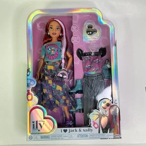 Disney ily 4ever Doll I ❤️ JACK & SALLY Fashion - Picture 1 of 4