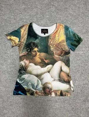 Футболка с художественными принтами Vivienne Westwood Anglomania фреска M - Изображение 1 из 4
