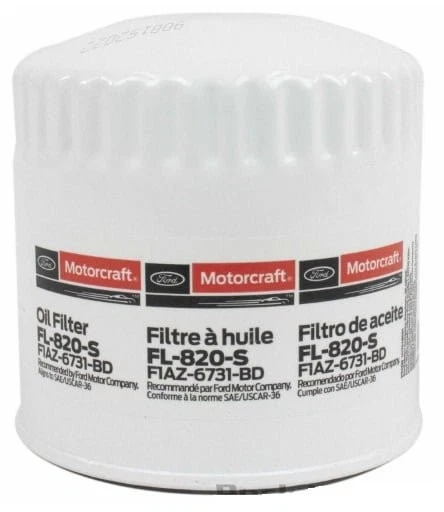 6 filtros de aceite de motor originales Ford Motorcraft reemplazo OEM # FL820S Foto 1 de 1