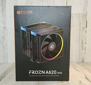 ID-COOLING FROZN A620 ARGB Twin Tower CPU Cooler with 2 x 12027mm PWM Fan - Picture 1 of 3