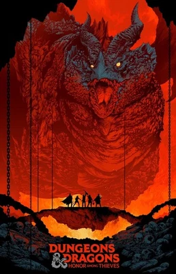 Dungeons & Dragons Honor Among Thieves Poster print 11"x17" inches
