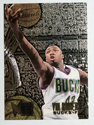 Refletor prata metal 1995-96 #61 Vin Baker - Imagem 1 de 2