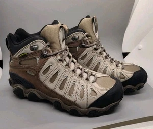 OBOZ Boots Womens Size 8 Brown Sawtooth Hiking Mid Top Lace Trail Sneakers Shoes - Picture 1 of 16