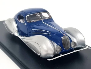 Spark 1/43 Talbot Lago T150C SS Teardrop Coupe Figoni & Falaschi 1937 Blue - Picture 1 of 9
