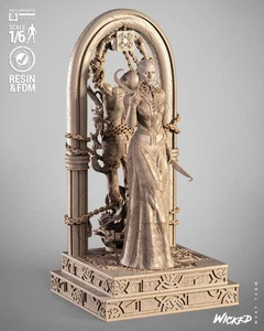 Hellraiser II: Escultura cenobita femenina/sin pintar/sin montar/impresa en 3D - Imagen 1 de 24