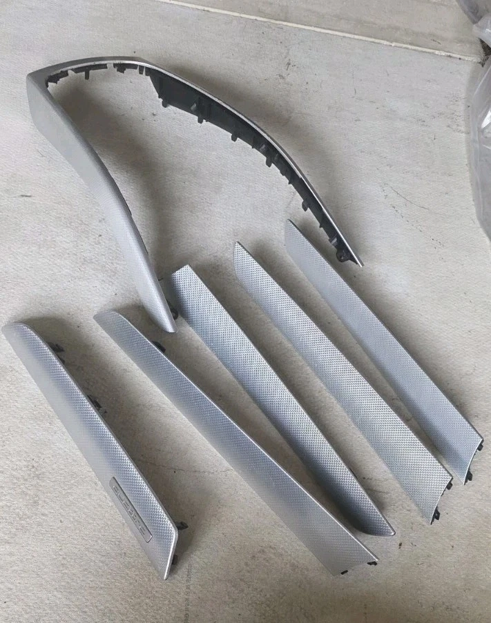 2010-2016 Audi A4 S4 B8 B8.5 Trim Cover Panel Bezel Door Center Console Set Of 6 - Image 1 of 4