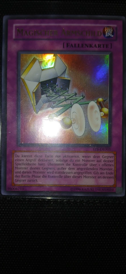Yugioh Tp8 Ultra Rare Nm Lp Magical Arm Shield German Tournament Pack - Image 1 of 1