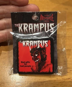 Kreepsville The Krampus Pin “Bad Gifts For Bad People” - Picture 1 of 3