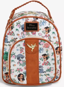 Her Universe Disney Pocahontas Mini Backpack Meeko Flit Grandmother Willow NEW - Picture 1 of 4