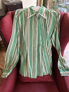 Dolce & Gabbana Men’s Authentic cotto shirt size LARGE Made In Italy - Picture 1 of 8