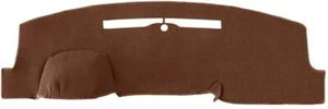 Brown Dash Mat Protector Sunshield Pad Carpet Fits 14-19 Silverado 1500 3500HD - Picture 1 of 6