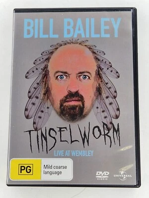 Bill Bailey Tinselworm DVD 2008 Stand Up Comedy Show Region 4 And 2 - Image 1 of 3