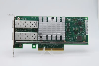 Dell Intel X520-DA2 Dual Port SFP 10 Gbp/s Low Profile Bracket - 0942V6 - Image 1 of 2