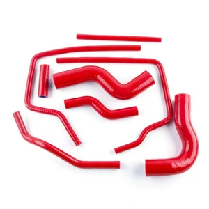 For Subaru Impreza WRX STI GC8 GF8 EJ20 2.0 96-00 Radiator Silicone Hose Kit Red - Picture 1 of 9