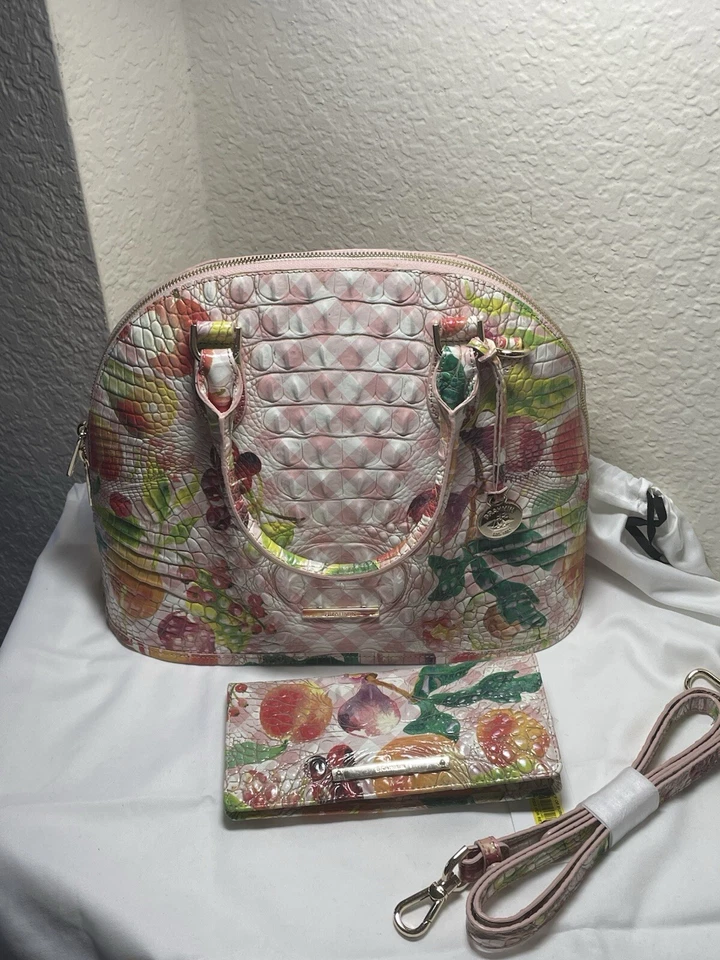 BRAHMIN GEORGINA AND ADY WALLET Fruit Salad Set