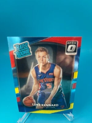 2017-18 Panini Donruss Optic - Rated Rookie  Red & Yellow #189 Luke Kennard (RC) - Image 1 of 2