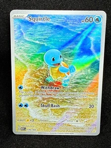 Pokémon TCG - Squirtle 170/165 - Full Art Englisch NM - Bild 1 von 6