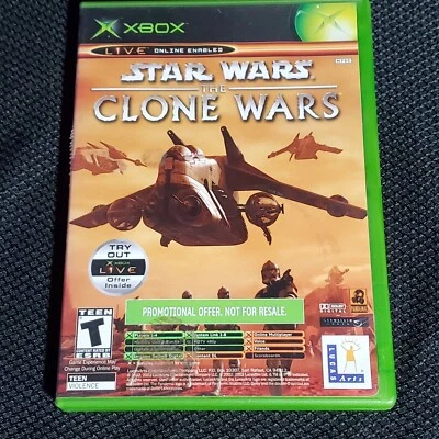 Star Wars: The Clone Wars / Tetris Worlds 2-in-1 Game Microsoft Xbox 2003 - Image 1 of 3