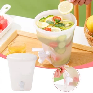 Cold Kettle Water Bucket with Faucet Juice Water Fruit Teapot for Fridge,Parties - Picture 1 of 8