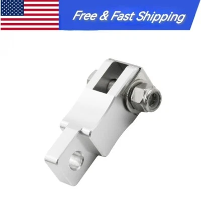 Soporte de estribo de extensión de pedal de embrague de aluminio de 2 pulgadas para Peterbilt 379 386 389 Foto 1 de 4