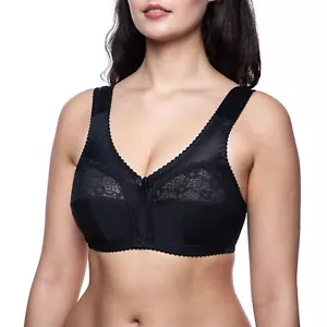 Wireless Minimizer Bra Sleep Plus Size Comfort Unlined Wirefree Comfortable Soft - Picture 1 of 19