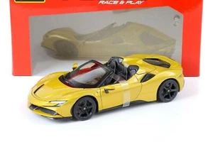 1:18 Bburago R&P Ferrari SF90 Spider Hybrid dorado metálico 2019 - Imagen 1 de 4
