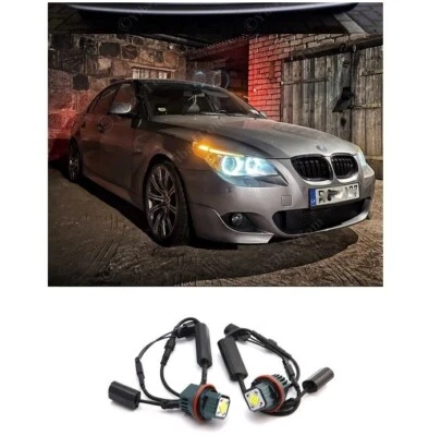 2 AMPOULE LED 80W POUR ANGEL EYES BMW SERIE 1 5 6 X5 E53 E39 E60 E61 E81 E87 E63 - Photo 1/3