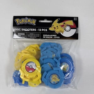 Pokémon Mini 12pc DISC SHOOTERS - Party Favor Birthday Party Supplies - Picture 1 of 7