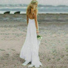 white beach dress maxi