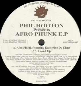 PHIL HOOTON - Afro Phunk EP - Soultrap - 2003 - UK - SOULTRAP006 - Bild 1 von 2