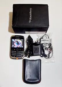 BlackBerry 9300 Curve (Unlocked) Black Smartphone In Good Condition - Boxed - Picture 1 of 5