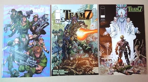 Equipo 7 #1, 1 variante, 3 (lote 3) cómics de imagen 1994 Aron Wiesenf, Chuck Dixon casi nuevo - Imagen 1 de 4