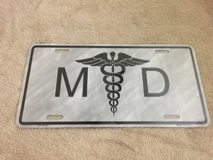 New Metal Automobile MD License Plate - Picture 1 of 1
