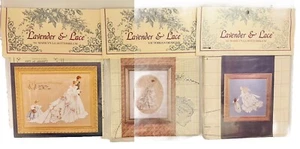 Lavender & Lace - The Wedding The Bride Angel Of Mercy 3-Cross Stitch Patterns - Picture 1 of 7