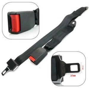 Kit universal de hebilla de cinturón de seguridad negro de 2 puntos ATV UTV correa de asiento ajustable - Imagen 1 de 9