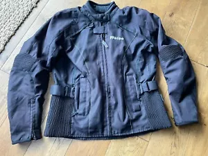 Women’s Weise Waterproof Motorcycle Jacket, Size Medium, Black, Used - Picture 1 of 10