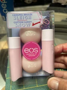 EOS Cotton Candy SHEA LIPPENBALSAM BRANDNEU Set Posten 4 Stück Stick Ball verschiedene - Bild 1 von 2