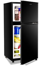 3.5Cu.Ft Compact Refrigerator Mini Fridge with Freezer 2 Door 7 Level Thermostat