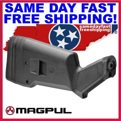 MAGPUL Mossberg 500/590/590A1 12GA Shotgun SGA STOCK MAG490-BLK SAMEDAY FAST SHP - Image 1 of 4