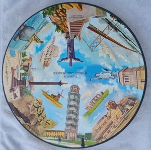 Vintage Springbok circular puzzle Famous World Landmarks Complete architecture - Picture 1 of 2