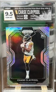 2020 Panini Chronicles - Prizm Black Silver #PB-13 Chase Claypool (RC) - Picture 1 of 2