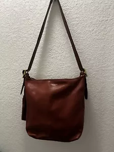Coach Reddish Brown Cognac 19889 Legacy Leather Shoulder Bag Large - Picture 1 of 20