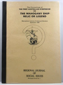 The First Australian Symposium on the Mahogany Ship Relic Legend shipwreck 1980 - Picture 1 of 10